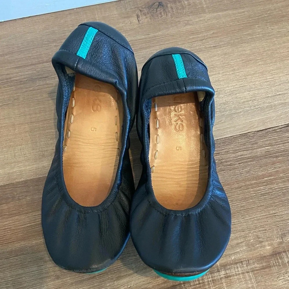 Tieks Ballet Flats Black Size 5 - Picture 1 of 9